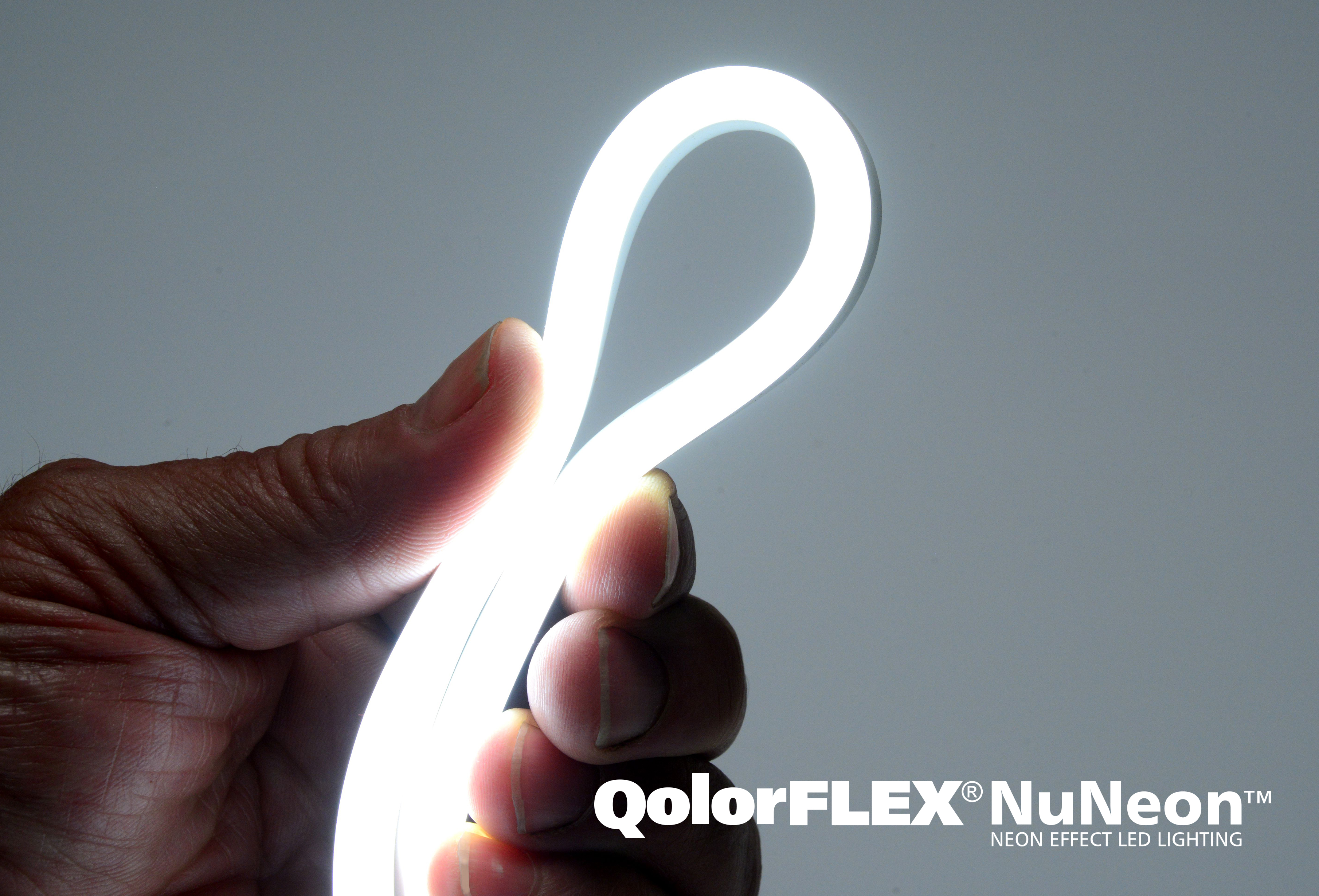 QolorFLEX NuNeon is extremely flexible