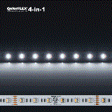 5050-24-Q-RGBCW-60-5-20-1 QolorFLEX® Quad Chip LED Tape, RGBCW