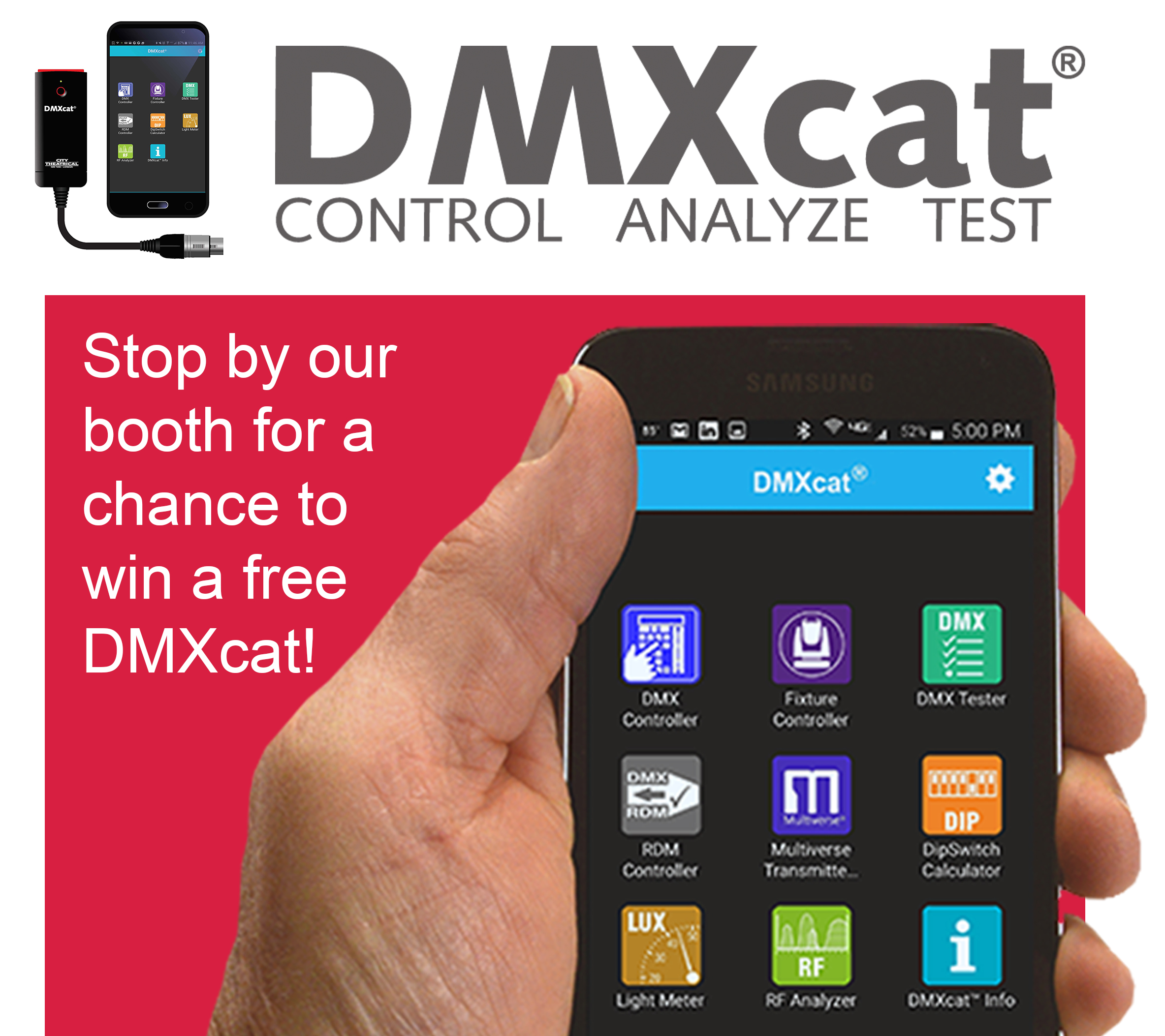 DMXcat Giveaway winners March 2023