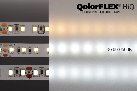 QolorFLEX HiQ LED Tape 2700-6500 K