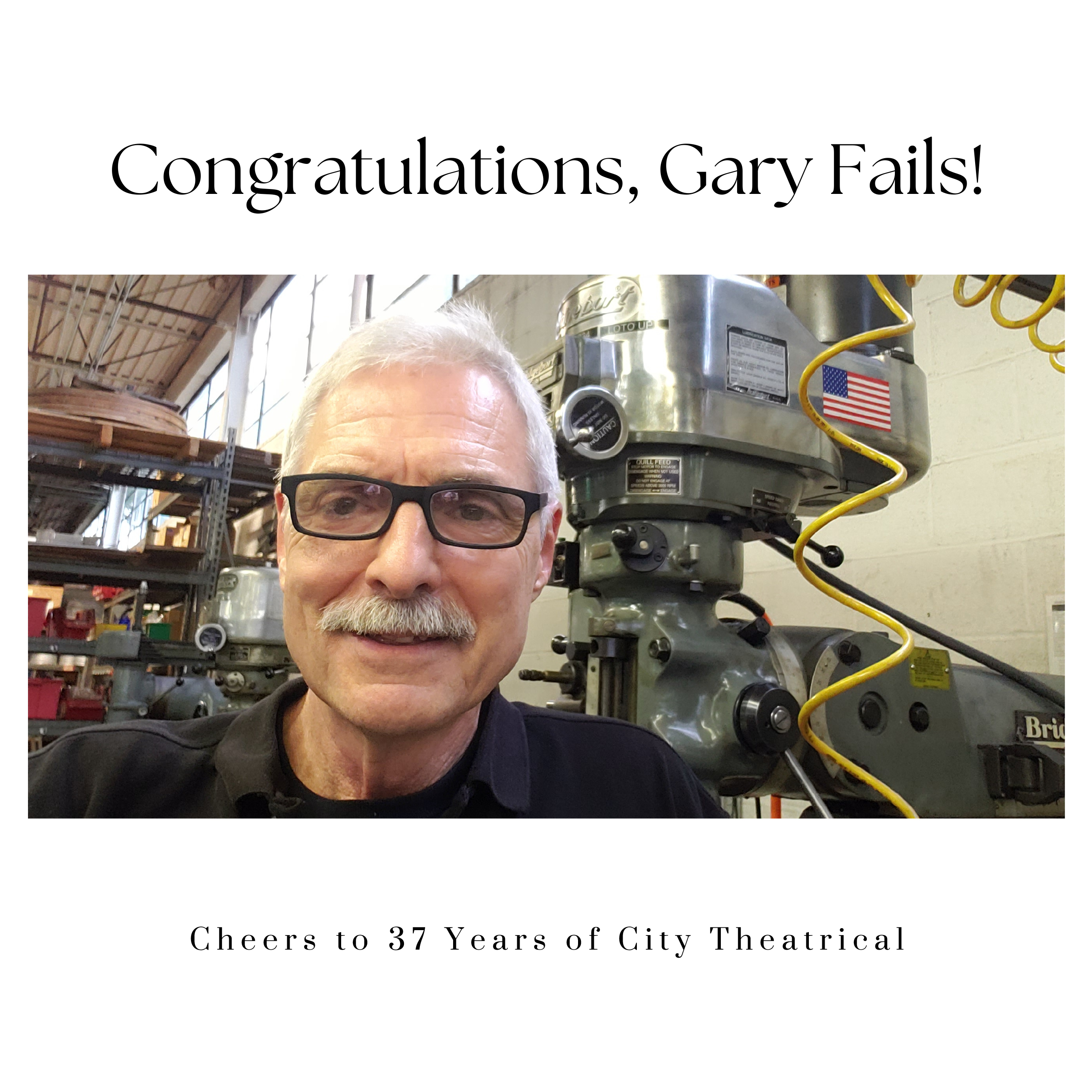Gary Fails retirement congrats