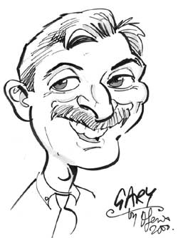 Gary Fails caricature