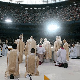 Papal Mass at Yankee Stadium