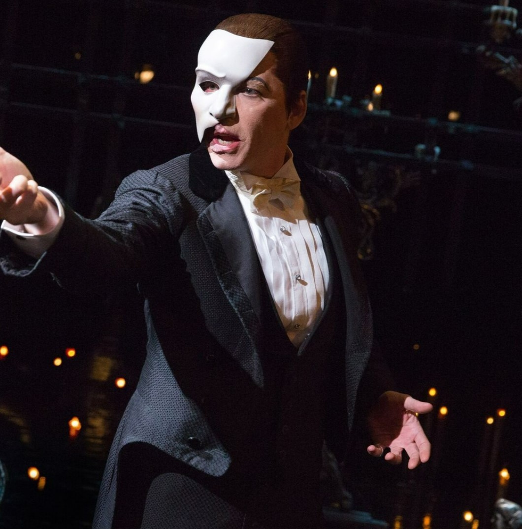 Phantom of the Opera showing the Phantom