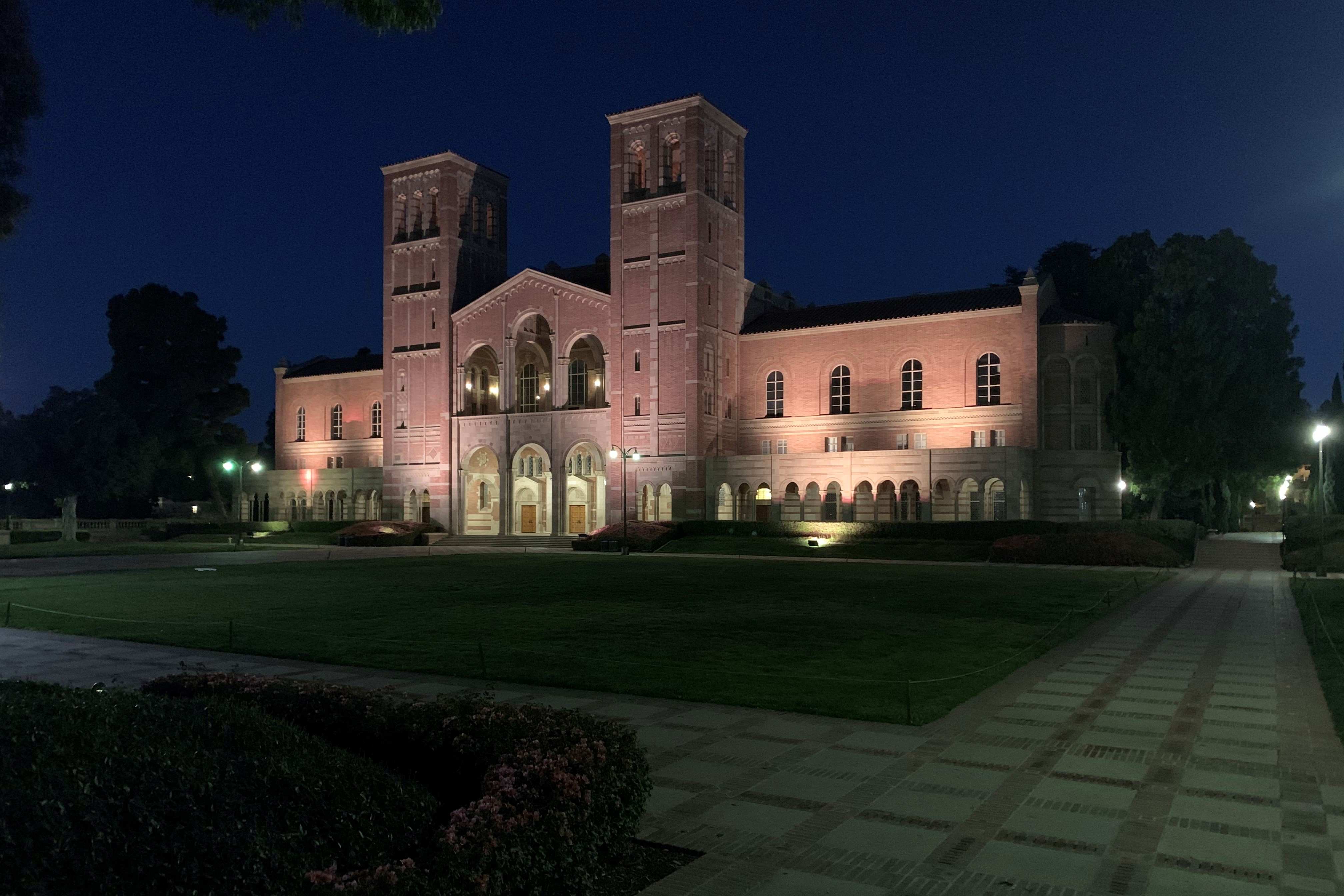 University setting at UCLA