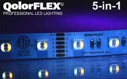 QolorFLEX 5-in-1 LED Tape with logo