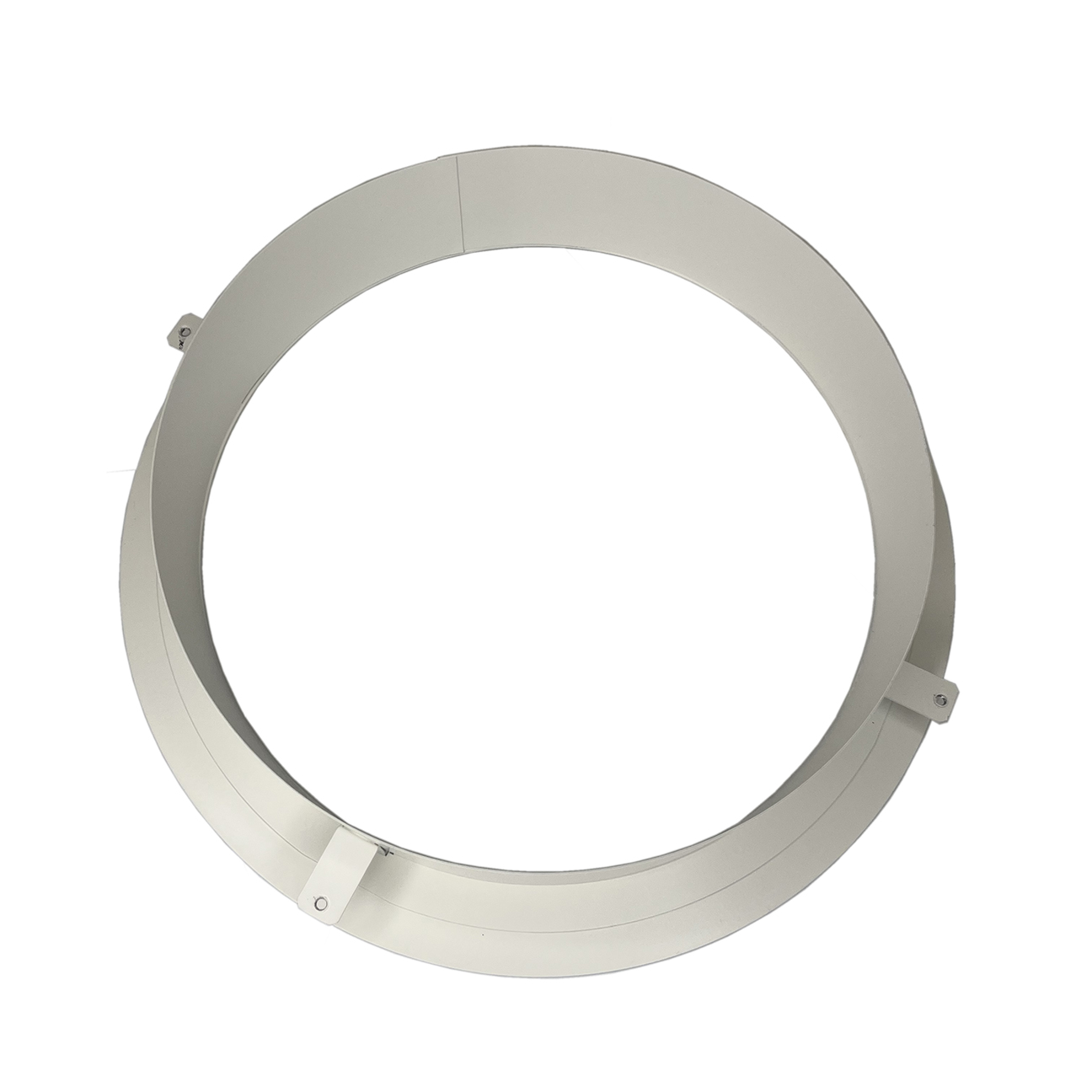 ETC Pro Four-Cell Round Trim Ring Steel Architectural 1