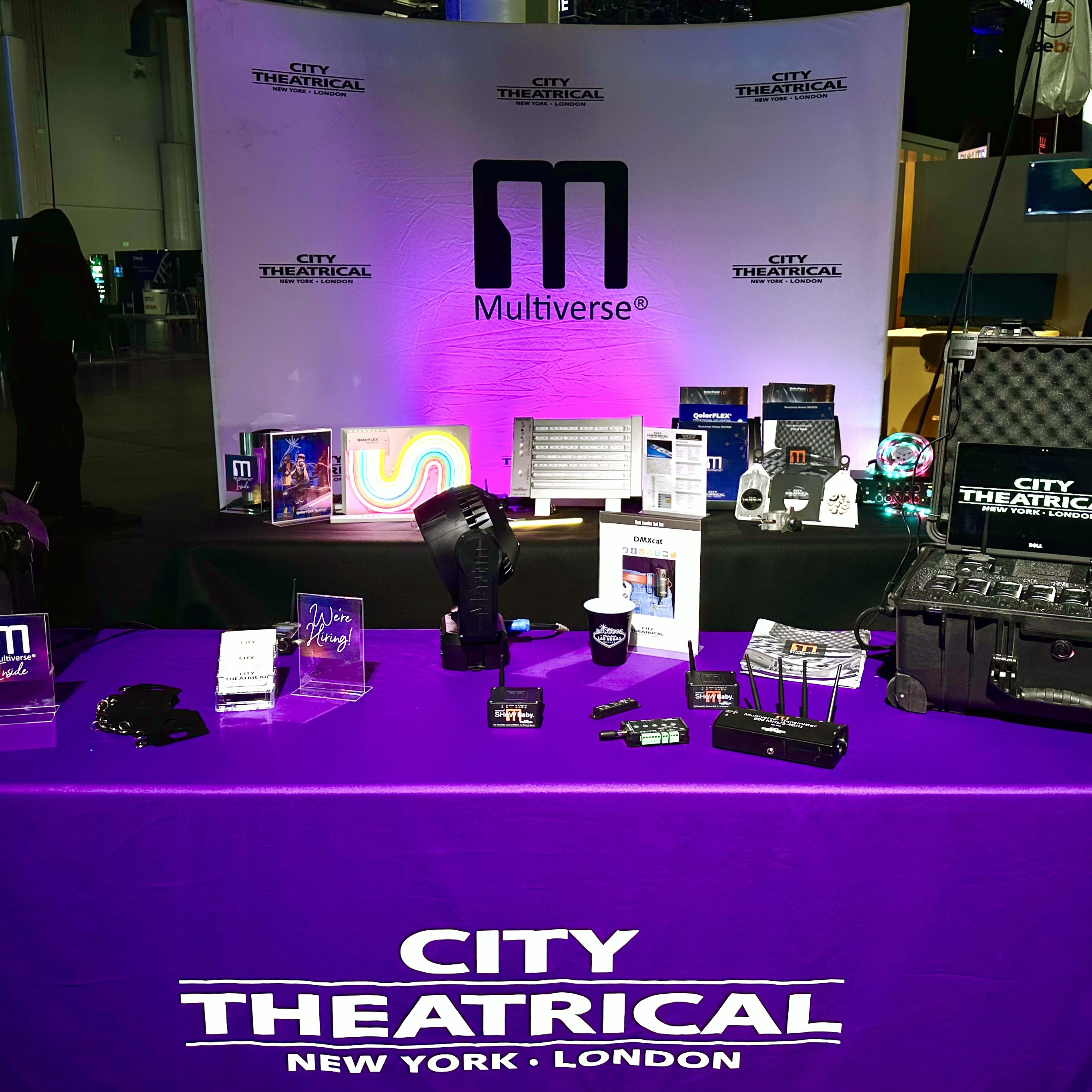 2022-11-17 City Theatrical booth at LDI 2022