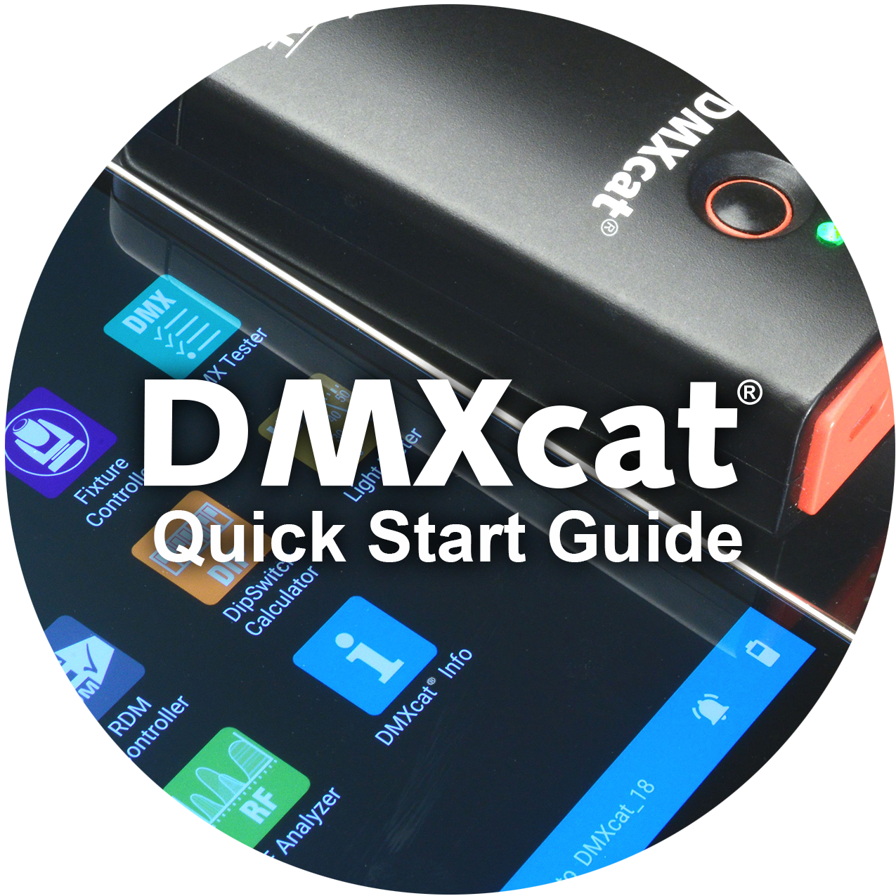DMXcat Quick Start Guide Page