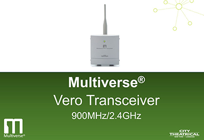 City Theatrical Webinar 9: Multiverse Vero Transceiver for outdoor wireless DMX installations