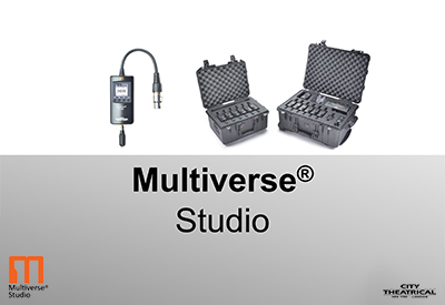 City Theatrical Webinar 8: Multiverse Studio wireless DMX / RDM for film & video