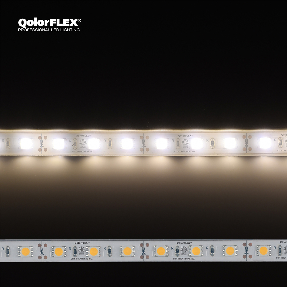 5050-12-WW-60-5-67-1 QolorFLEX LED Tape, 12V Outdoor, Warm White