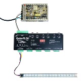5811 QolorFLEX 25x3A Dimmer, Mean Well Power Supply, 75W, 24V, QolorFLEX 5-in-1 LED Tape