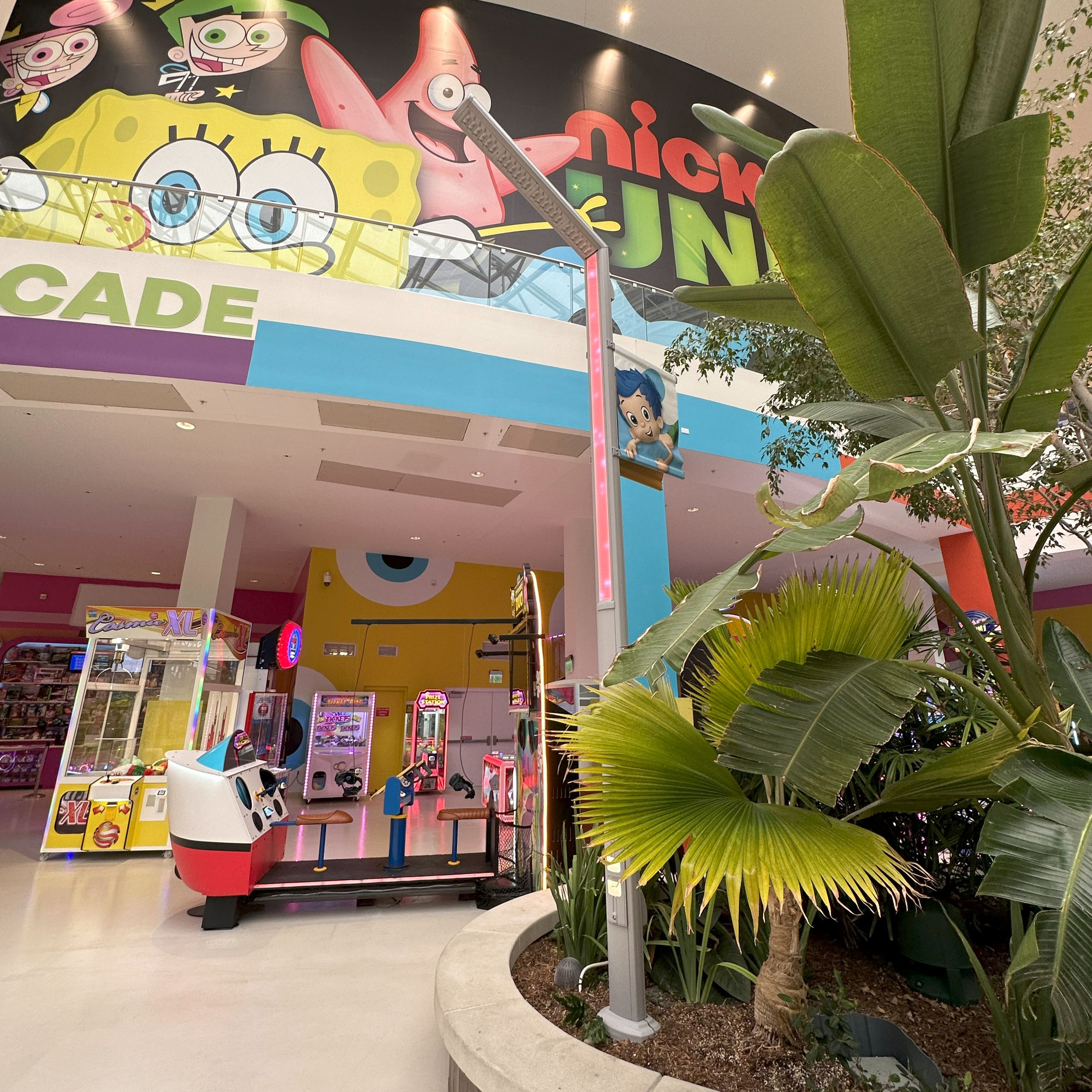American Dream Nickelodeon Theme Park QolorPIX in 68 Light Posts