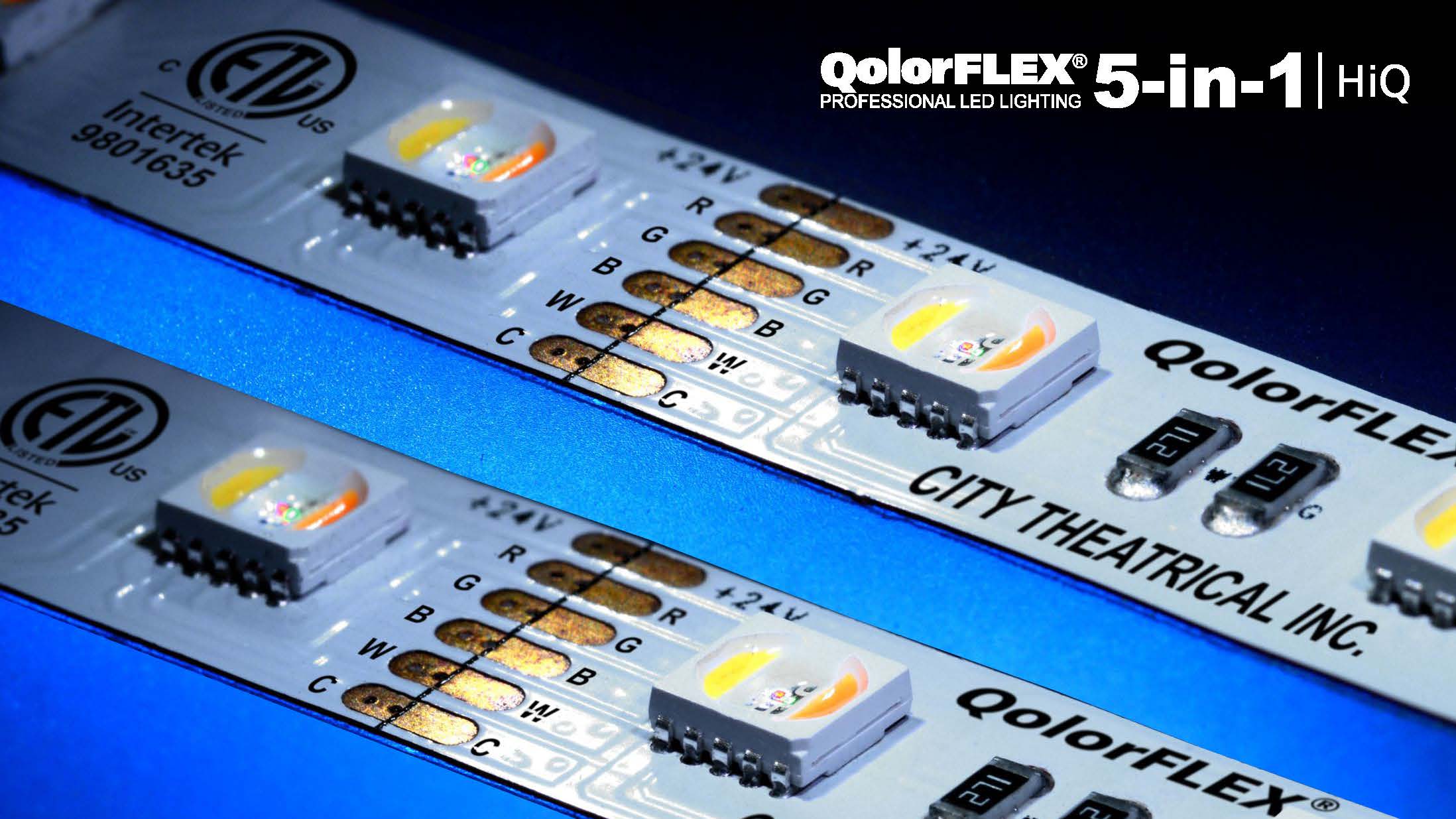 QolorFLEX 5-in-1 HiQ High CRI LED Tape