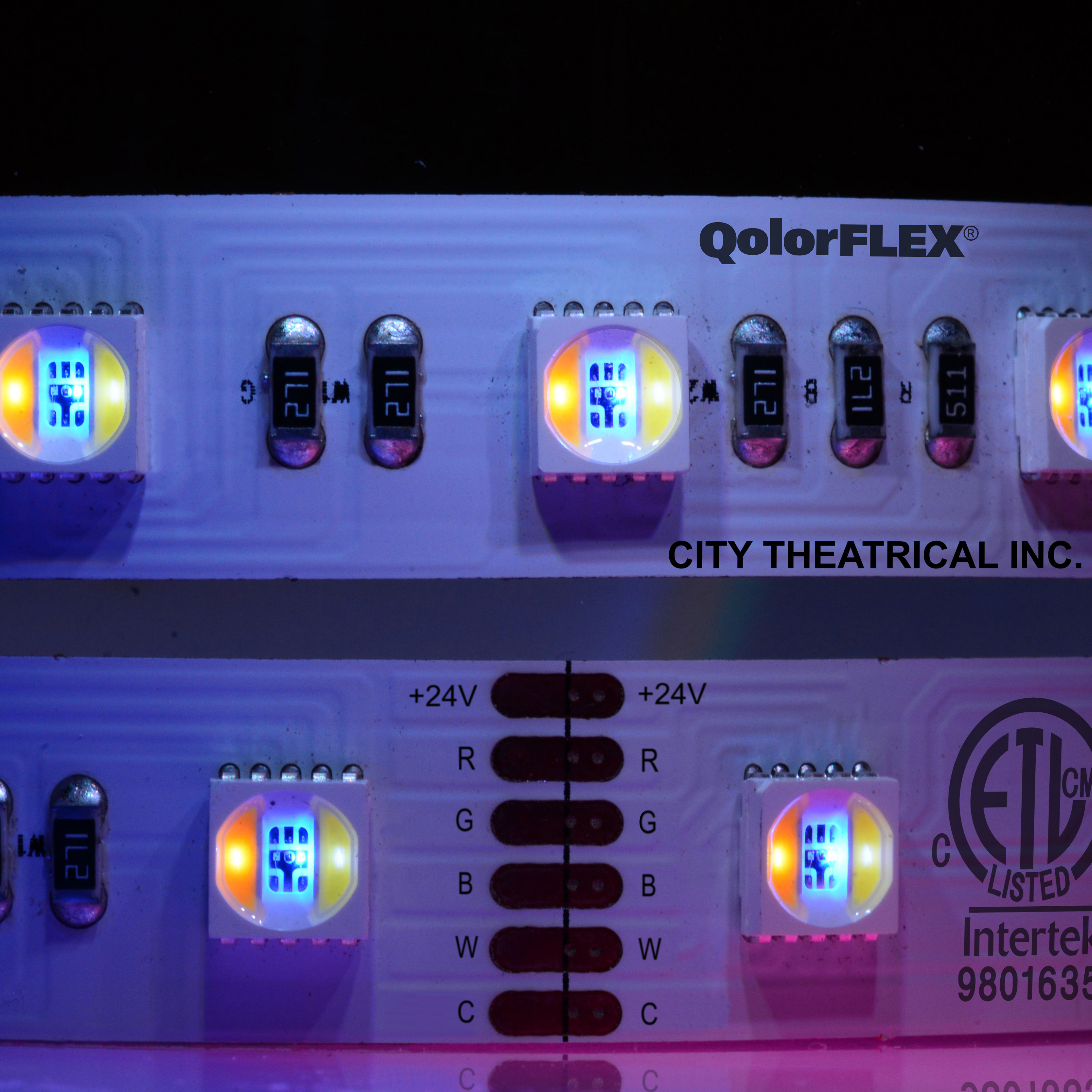 QolorFLEX 5-in-1 LED Tapes two HiQ High CRI and RGBAWW