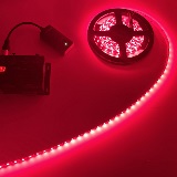 QolorFLEX Deep Red LED Tape with 5811 Dimmer, DMXcat and Power Supply
