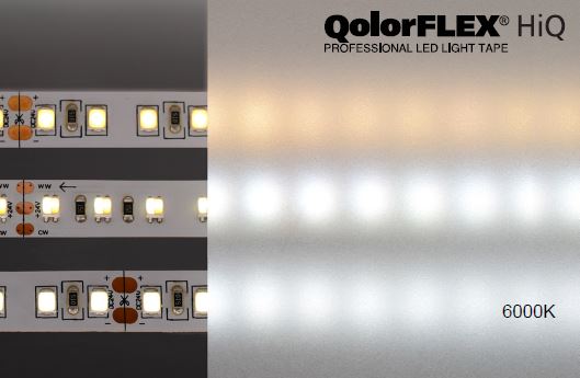 QolorFLEX HiQ LED Tape 6000 K