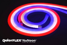 QolorFLEX NuNeon, Red White Blue circle