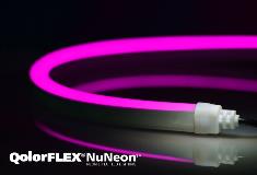 QolorFLEX NuNeon, RGB to create magenta