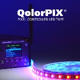 QolorPIX Pixel Controlled LED Tape and Tape Controller