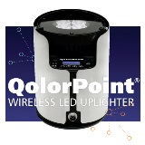 QolorPoint Battery-Operated Multiverse wireless DMX 2.4GHz Uplighter