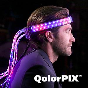 QolorPIX Pixel Controlled LED Tape in Brain Storm featuring Jake Gyllenhaal on The Tonight Show Starring Jimmy Fallon