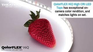 QolorFLEX HiQ LED Tapes for TV & Film Projects