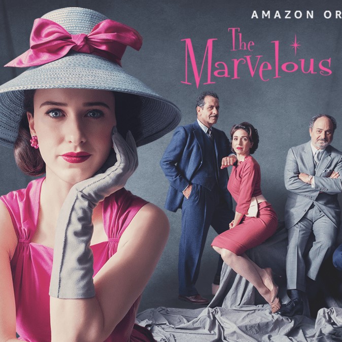 The Marvelous Mrs Maisel television series on Amazon Prime Video