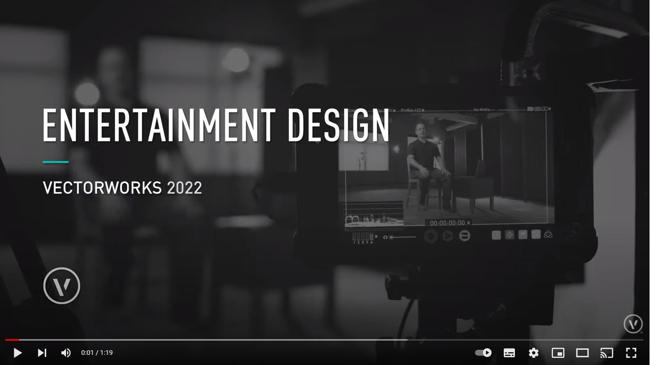 Vectorworks Entertainment Design video